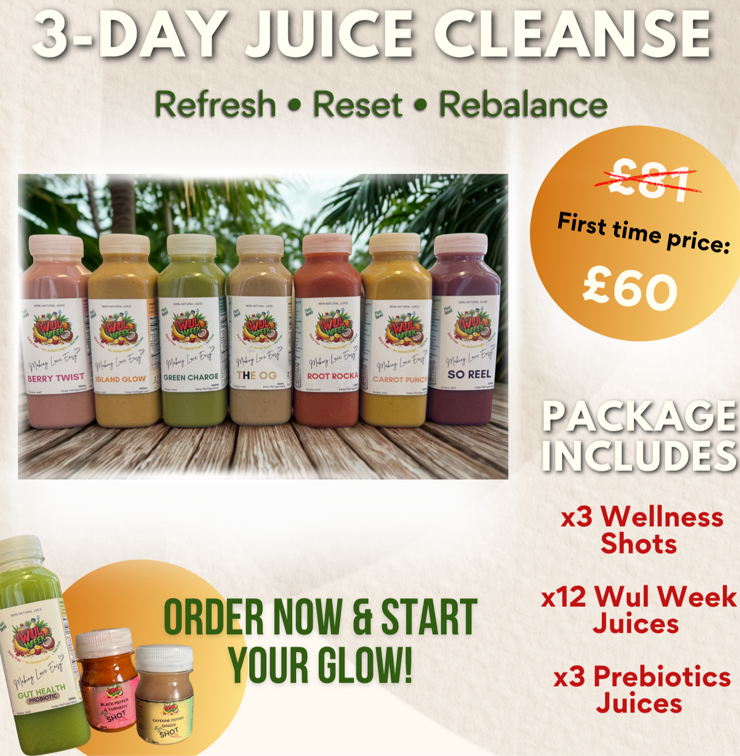 3 Day Juice Cleanse