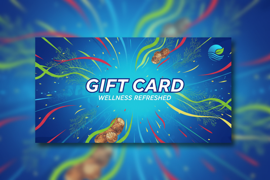 Wul Week Gift Card - Vibrant Blue Design